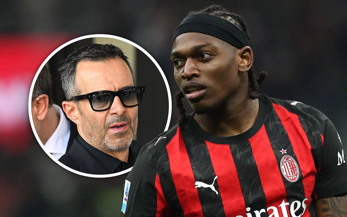 Jorge Mendes Gagas Barter Rafael Leao dengan Ruben Dias, Masa Depan Leao di AC Milan Makin Suram