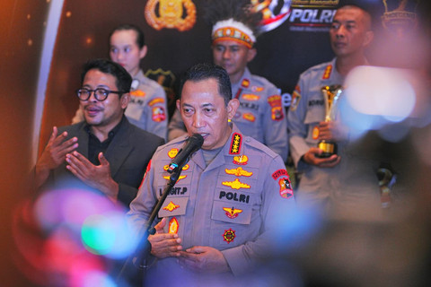 Kapolri Ajak Seluruh Anggota Jaga Semangat Hoegeng di Hoegeng Awards 2026