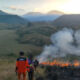 Kawasan Kawah Wurung Ijen Bondowoso Terbakar, 10 Hektare Lahan Hangus