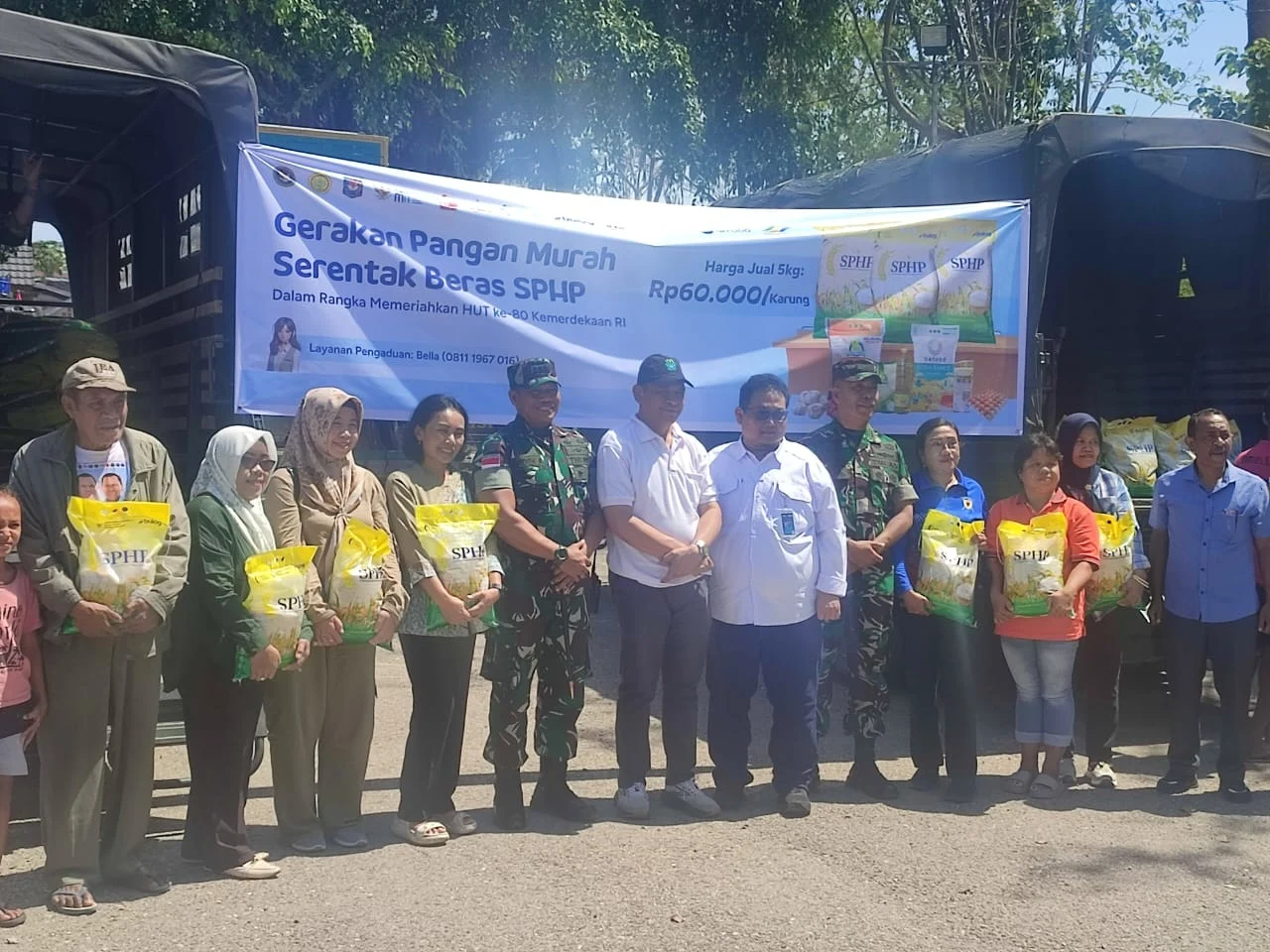 Kemensos Maksimalkan Penanganan Darurat Gempa NTT dengan Distribusi Beras dan Paket Sembako