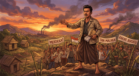 Kemerdekaan 100 ala Tan Malaka Warisan Pemikiran Revolusioner yang Terlupakan