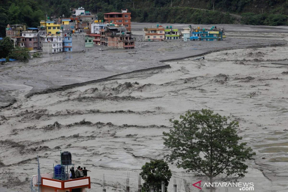 Korban Tewas Banjir Bandang Nepal dan Cina Bertambah Jadi 633 Jiwa, Hampir 3.000 Hilang