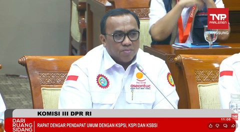 KSPSI Minta DPR Serius Bahas RUU Ketenagakerjaan, Tak Mau Seperti Omnibus Law