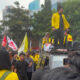 Mahasiswa UI Gelar Demo di Dekat Bundaran HI