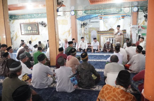Masjid Darussalam Desa Kepur Muaraenim Berdiri Megah, Cik Ujang Apresiasi Kekompakan Masyarakat