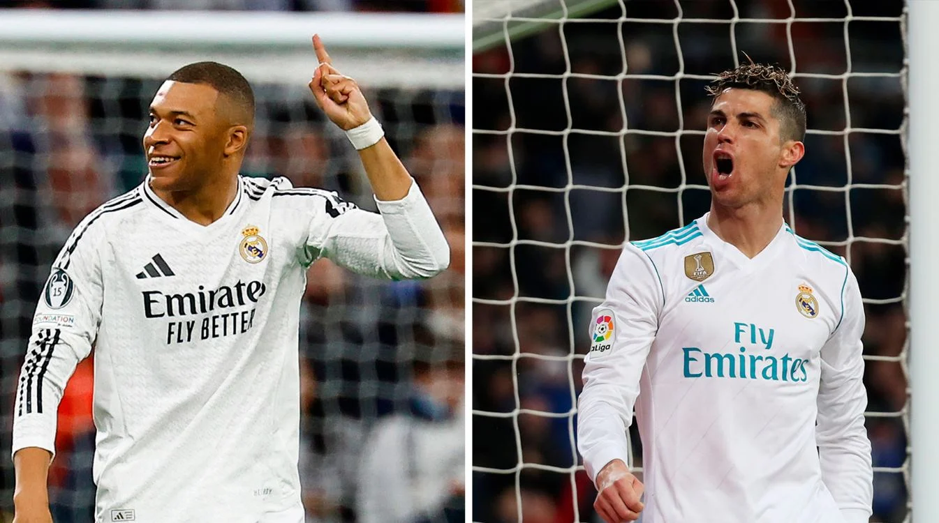Mbappé vs Cristiano Ronaldo: Siapa Lebih Hebat Setelah 100 Kontribusi Gol di Real Madrid?