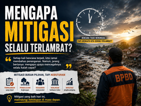Mengapa Mitigasi Selalu Terlambat