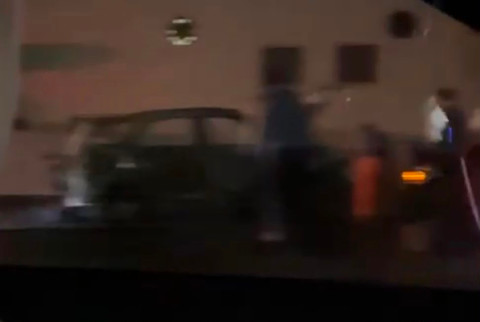Mobil Terbakar di Tol Japek Halim Arah Bekasi, Lalin Macet