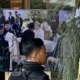 Momen Prabowo dan Jokowi Berbeskap Biru Jadi Saksi Nikah Kepala Sekretaris Pribadi Presiden Rizky Irmansyah