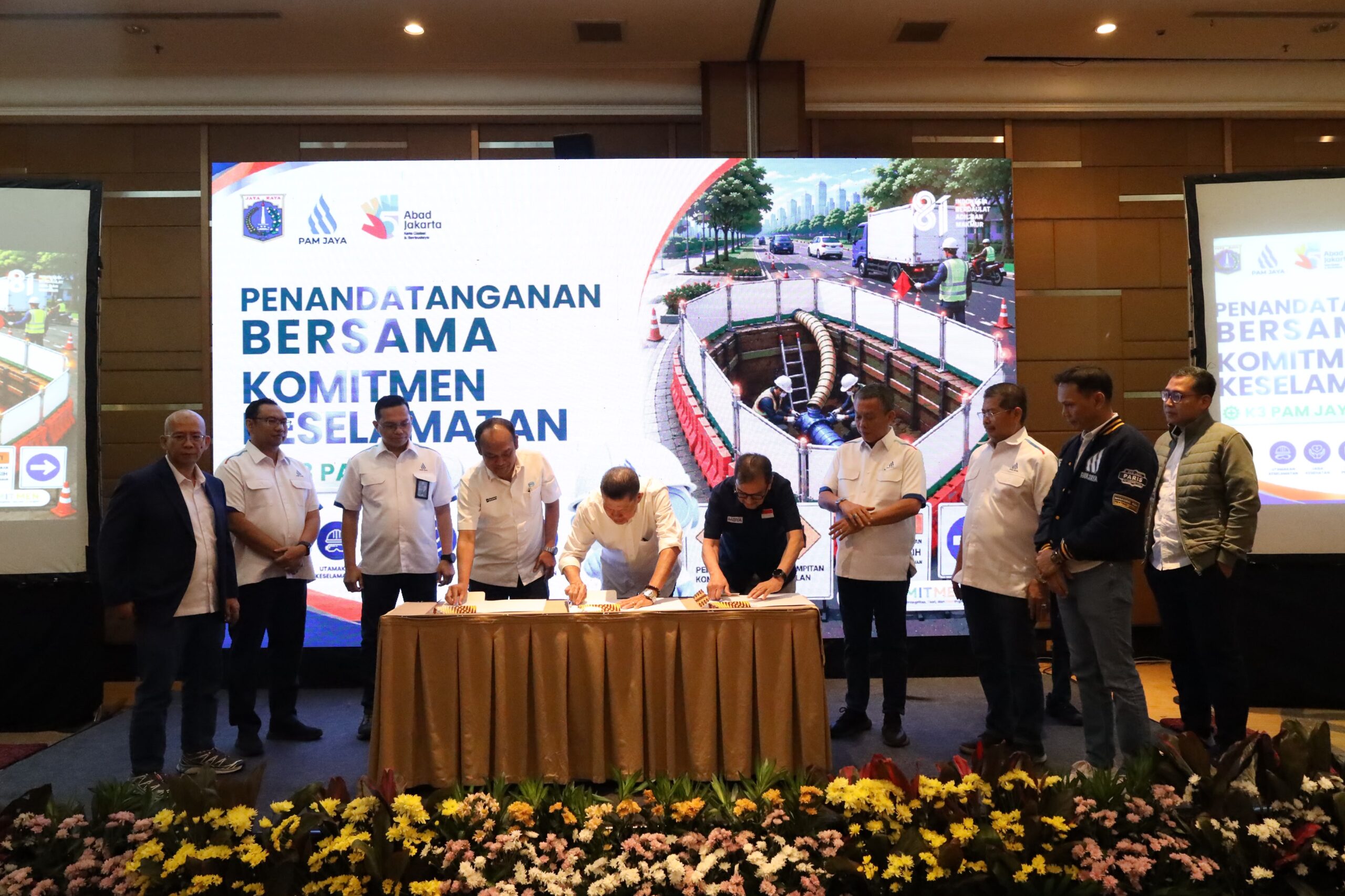 PAM Jaya Perkuat K3 dalam Persiapan Pembangunan 7.000 Km Jaringan Pipa Baru