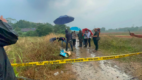 Polisi Duga Mayat Tanpa Kaki di Dalam Karung di Depok Berjenis Kelamin Laki-laki