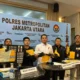 Polisi Ungkap Peredaran Narkoba dan Senjata di Jakarta Utara dan Selatan