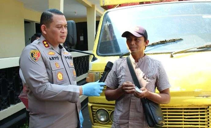 Polres Bondowoso Tangkap Dua Penadah Truk Curian Asal Jember, Pencurinya Masih Diburu