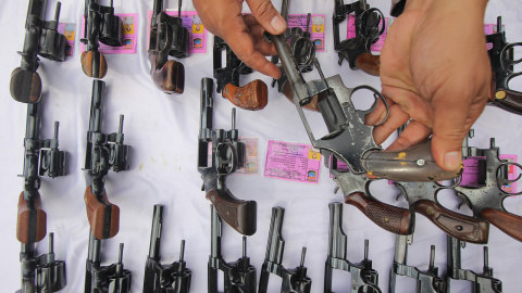 Polres Jaksel Selidiki Temuan Airgun dan Senjata Api di Ruang Yayasan Sekolah