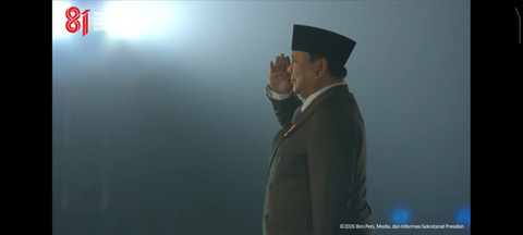Prabowo Pimpin Upacara Ziarah Nasional dan Renungan Suci Jelang HUT RI