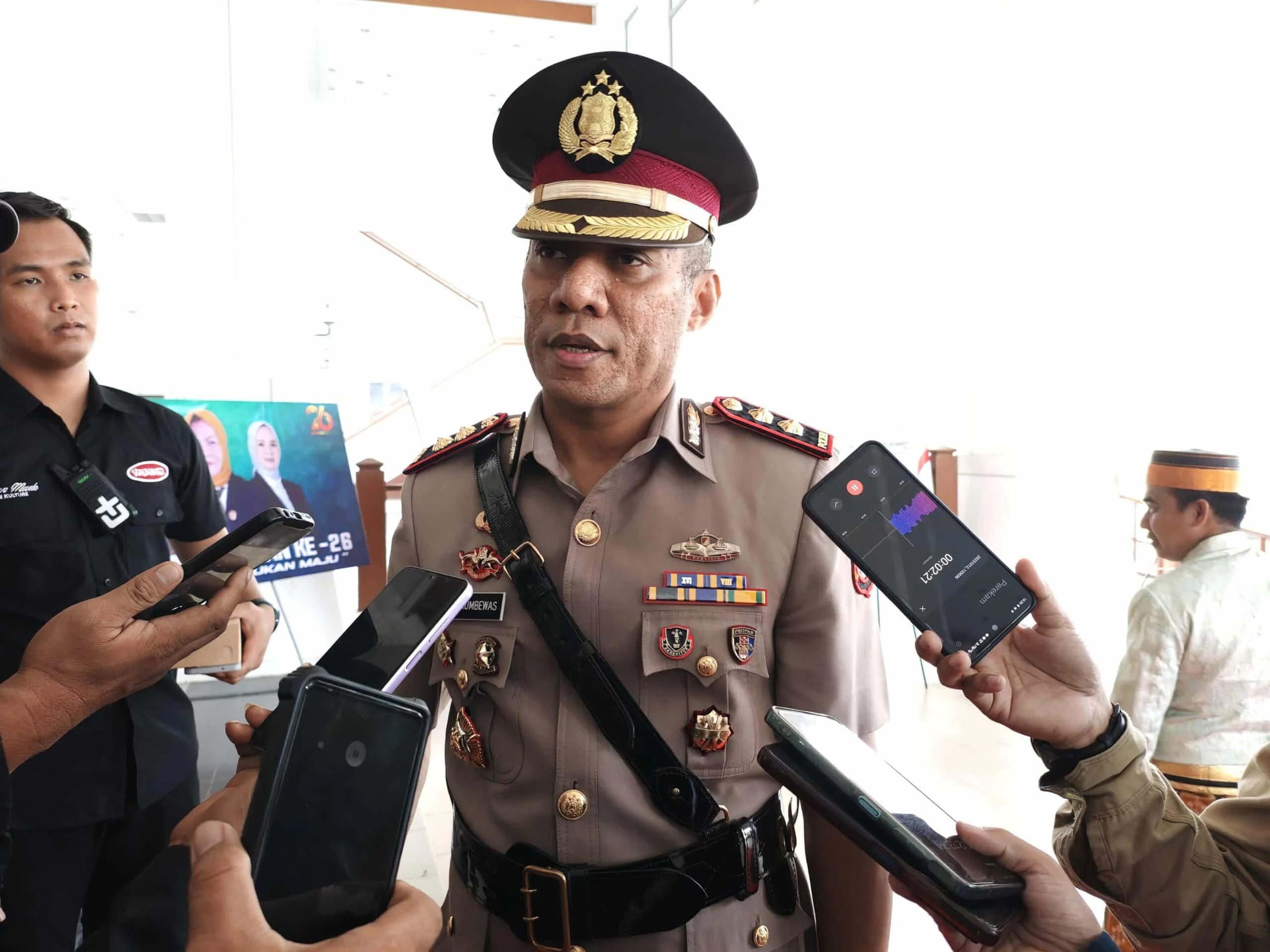 Profil Kapolres Tarakan AKBP Bonifasius Rumbewas, Akpol 2005 yang Dapat Pesan dari Kapolda Kaltara