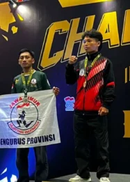 Ridho, Atlet Muathay Lamongan Sumbang Medali Perak untuk Jawa Timur di Kejurnas IMC 2026