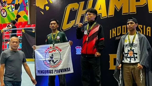 Ridho, Atlet Muathay Lamongan Sumbang Medali Perak untuk Jawa Timur di Kejurnas IMC 2026