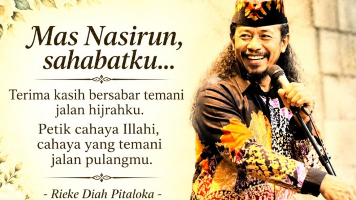 Rieke Diah Pitaloka Beri Pesan Perpisahan Usai Meninggalnya Pelukis Nasirun