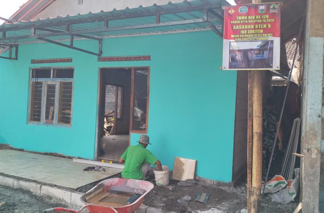 Satgas Hadirkan Wajah Baru Rumah Warga Lewat Rehabilitasi RTLH di Desa Cukil