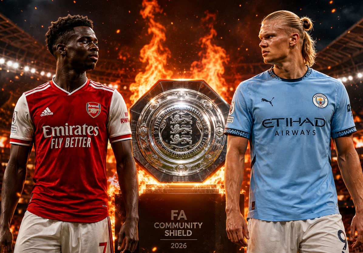 Sederet Rekor yang Dapat Terukir pada Laga Community Shield 2026 Arsenal vs Manchester City