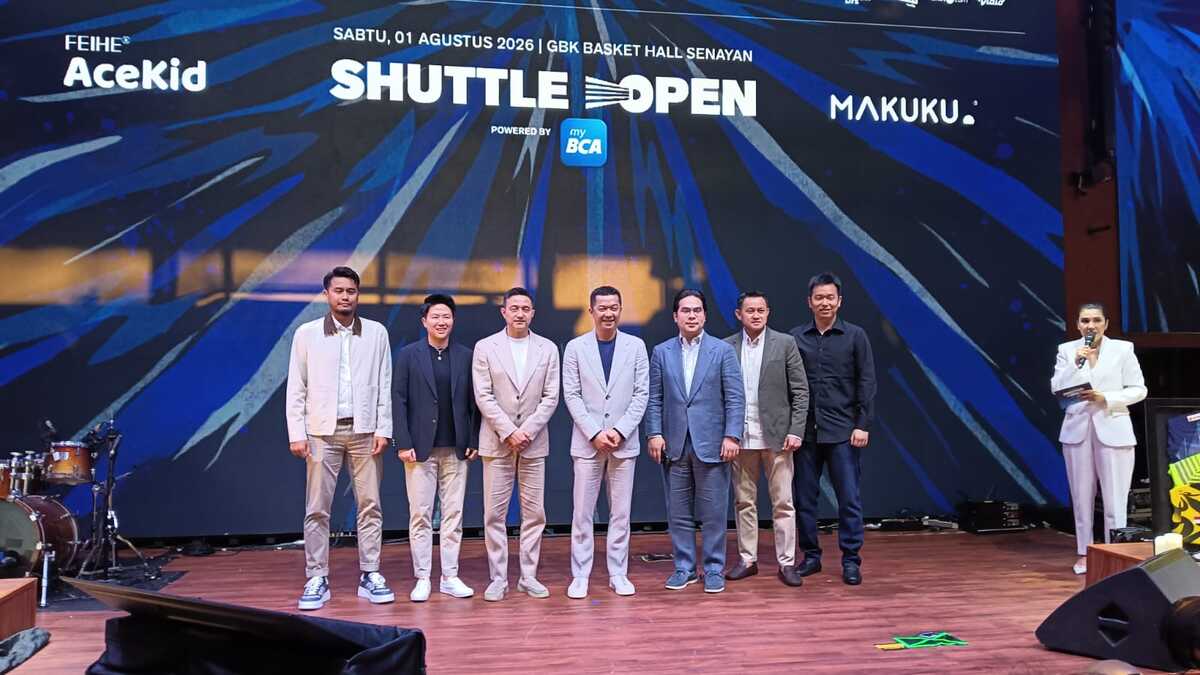 Shuttle Open 2026 Jadi Ajang Nostalgia Legenda Bulutangkis Dunia