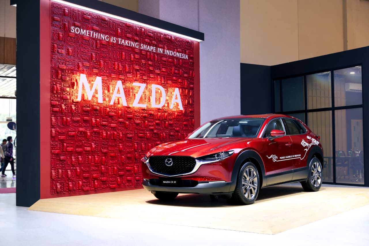 The New Mazda CX-30 Rakitan Lokal Resmi Tampil di GIIAS 2026