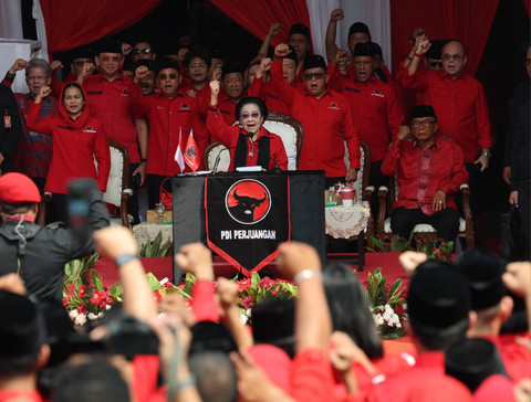 Upacara HUT 81 RI di Sekolah PDIP, Megawati Ajak Doakan Korban Gempa NTT