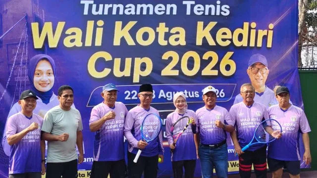Walikota Cup 2026 Kediri Diikuti 120 Pemain Tenis dari Seluruh Indonesia