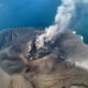 Abu Gunung Anak Krakatau Mengarah ke Samudra Hindia, ini Penjelasannya