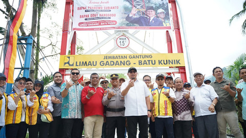 Andre Rosiade Era Prabowo, Jembatan Limau Gadang yang Putus Dibangun Lagi