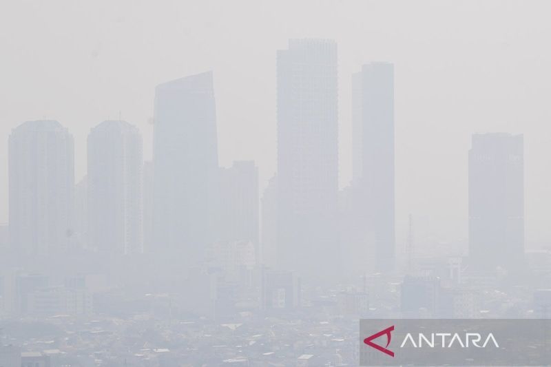 Awas Nyesek Kualitas Udara Jakarta Hari Ini Kategori Tidak Sehat, Wajib Pakai Masker