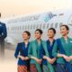 Cerita Wastra dan Kriya di Angkasa Seragam Baru Awak Kabin Garuda Indonesia