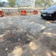 Jalan di Tengah Gedung Tinggi Kuningan Kerap Rusak meski Sudah Ditambal