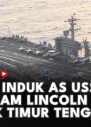 Kapal Induk USS Abraham Lincoln Singgah di Thailand Setelah Penugasan Panjang di Timur Tengah