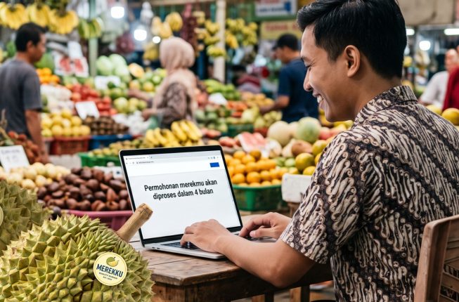 Mulai 1 Oktober, Merek dan Desain Industri Selesai 4 Bulan