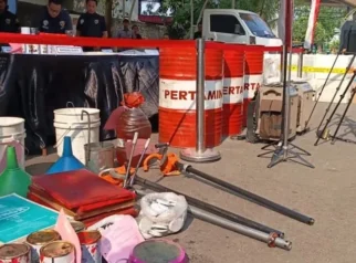 Pabrik Oli Palsu di Cengkareng Digerebek, Cuannya Tembus Rp864 Juta
