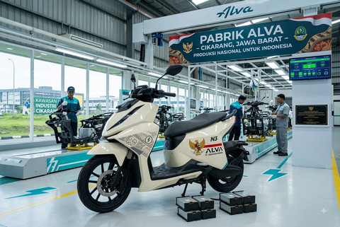Prabowo Siap Luncurkan Motor Listrik Nasional Pada 13 Agustus 2026
