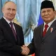Putin Sambut Prabowo di Rusia, Soroti Kerja Sama Nuklir dan Dorong Perdagangan Langsung