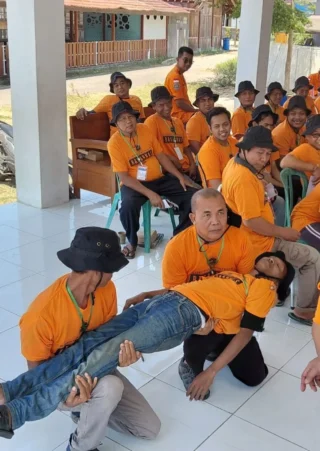 Sebanyak 40 Warga Kampung Mandar Dibekali Keterampilan Pertolongan Darurat LPP RRI