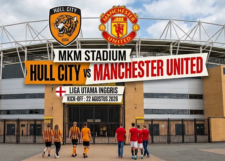 Superkomputer Opta Prediksi Manchester United Raih Tiga Poin atas Hull City di Premier League 2026/2027